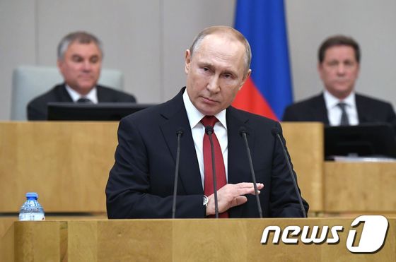 블라디미르 푸틴 러시아 대통령. © AFP=뉴스1 