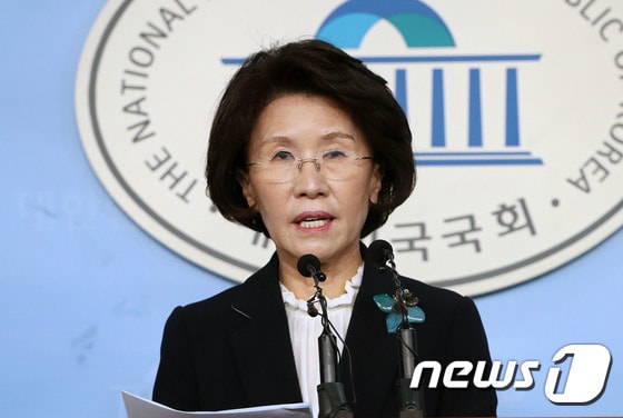 진수희 전 보건복지부 장관. 2020.3.12/뉴스1 © News1 박세연 기자