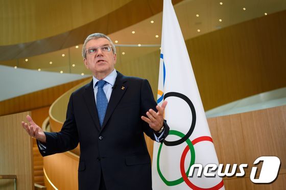 I토마스 바흐 국제올림픽위원회(IOC) 위원장. © AFP=뉴스1