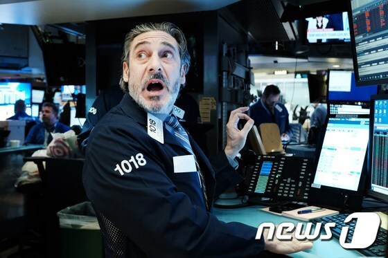 뉴욕증권거래소(NYSE). © AFP=뉴스1 