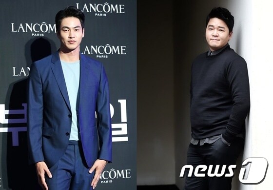 김산호(왼쪽)와 문지윤 © 뉴스1
