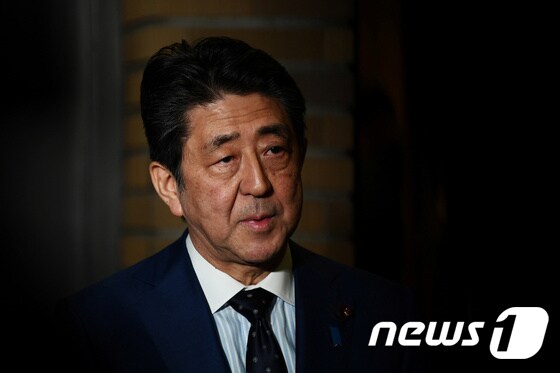 아베 신조 일본 총리. © 로이터=뉴스1