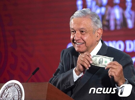 안드레스 마누엘 로페스 오브라도르 멕시코 대통령 © AFP=뉴스1
