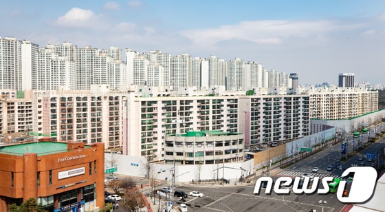 서울 송파구 재개발 아파트 단지 모습. 기사 내용과는 관계없음. 2020.3.27/뉴스1 © News1 이재명 기자