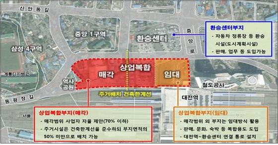 개발계획도. 한국철도 제공. /뉴스1