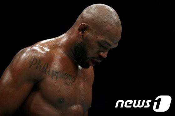 UFC 챔피언인 존 존스. © AFP=뉴스1