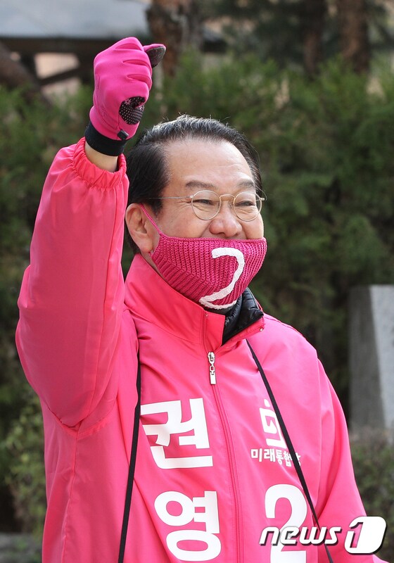 권영세 후보 '승리 다짐'