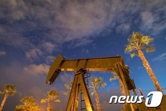 미국 캘리포이나주 석유시추 설비 /AFP=뉴스1