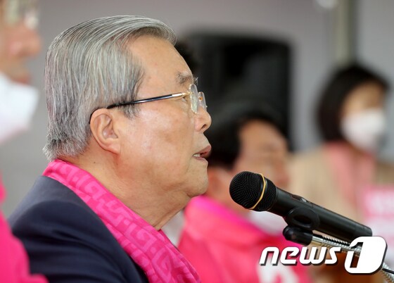 김종인 미래통합당 총괄선대위원장.2020.4.2/뉴스 © News1 정진욱 기자