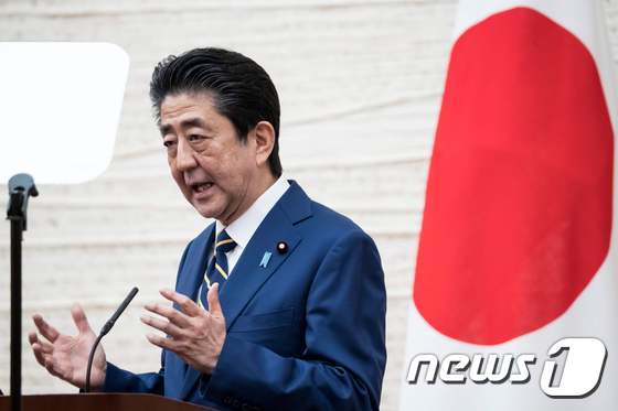아베 신조(安倍晉三) 일본 총리 © AFP=뉴스1