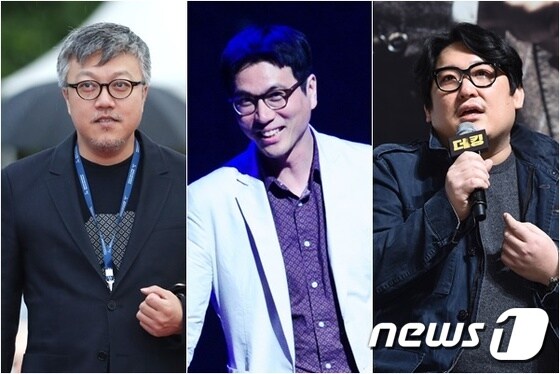최동훈 김태용 한재림(왼쪽부터) / 뉴스1 DB © 뉴스1