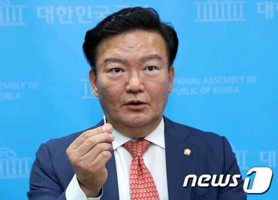 민경욱 미래통합당 의원이© News1 박세연 기자