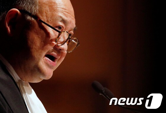 제프리 마 홍콩특별행정구 종심법원장. © 로이터=뉴스1