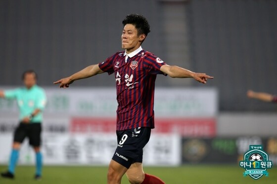 수원FC의 안병준(한국프로축구연맹 제공) © 뉴스1