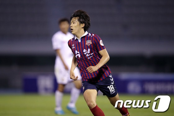 '하나원큐 K리그2 2020' 4라운드 MVP에 선정된 수원FC의 마사(한국프로축구연맹 제공) © 뉴스1