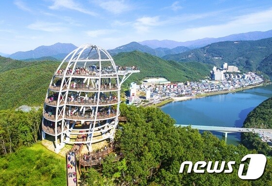 단양 만천하스카이워크.© 뉴스1
