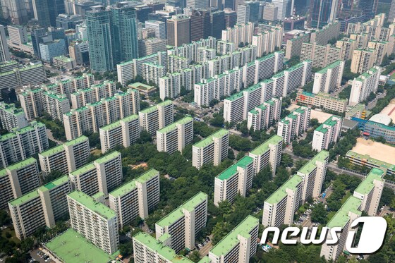 사진은 서울시내 아파트 단지 모습. (뉴스1DB) 2020.5.31/뉴스