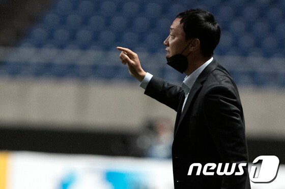 광주FC와 계약을 해지한 박진섭 감독./뉴스1 © News1 한산 기자