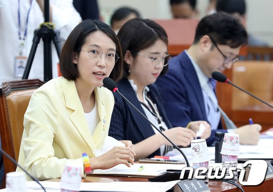 장혜영 정의당 의원. 2020.6.17/뉴스1 © News1 박세연 기자