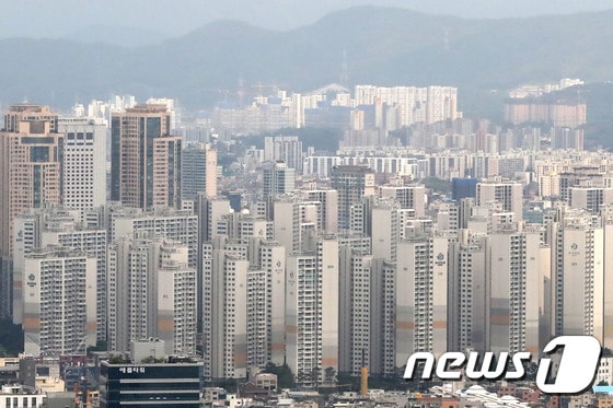 서울 송파구 아파트 단지 모습.(사진은 기사 내용과 무관함) / 뉴스1 © News1