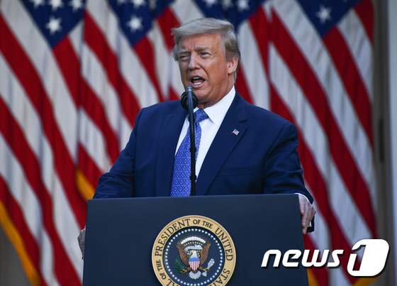 도널드 트럼프 미국 대통령. © AFP=뉴스1 © News1 자료사진 