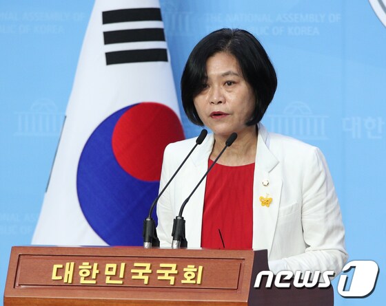강민정 열린민주당 의원. © News1 신웅수 기자