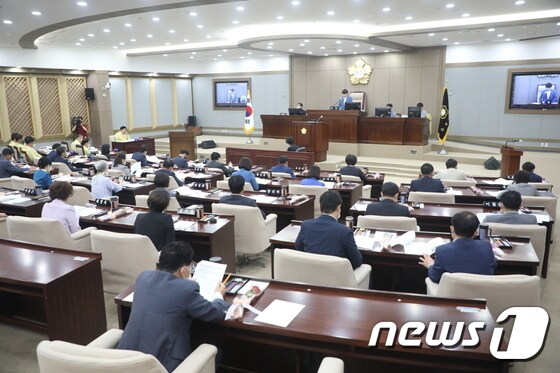 수원시의회 본회의 자료사진. © 뉴스1