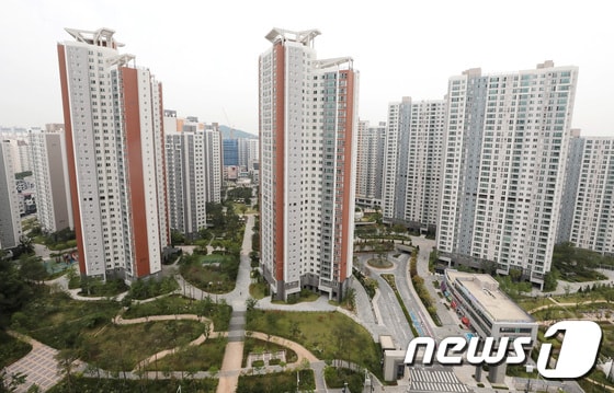 김포 풍무동 센트럴푸르지오.2020.6.29/뉴스1 © News1 이성철 기자