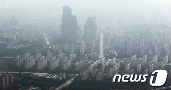 서울 지역 아파트 단지 모습.© News1 송원영 기자