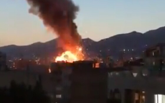 이란 수도 테헤란에서 폭발 사고가 일어났다. (트위터 갈무리) © 뉴스1