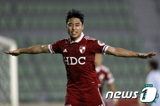 K리그 부산의 이동준. (한국프로축구연맹 제공)© 뉴스1