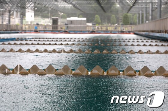 인천 공촌정수장의 모습. 2020.7.22/뉴스1 © News1 정진욱 기자
