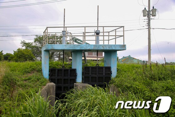 서낙동강에 설치될 스마트 홍수 관리시스템.(부산 강서구청 제공)© 뉴스1