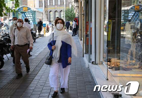 이란의 한 거리 © AFP=뉴스1