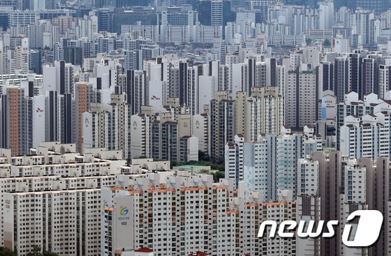 서울 도심 아파트 모습. © News1 송원영 기자