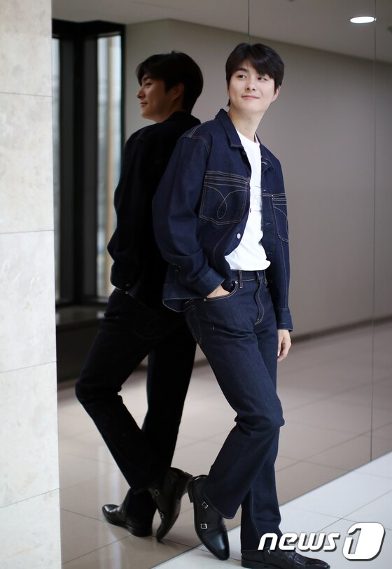 tvN 드라마 '오 마이 베이비'에 출연하는 배우 정건주가 6일 뉴스1과 가진 인터뷰에서 포즈를 취하고 있다. 2020.7.6/뉴스1 © News1 오대일 기자