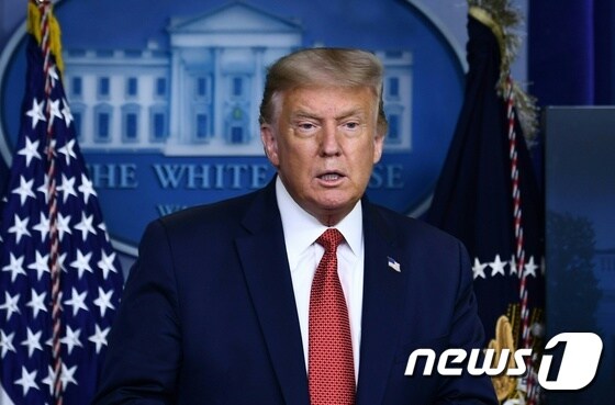 도널드 트럼프 미국 대통령. © AFP=뉴스1