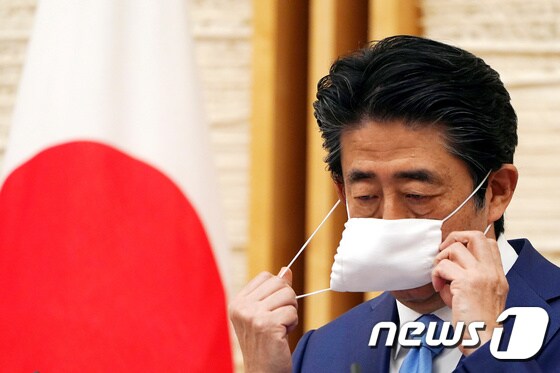 아베 신조 일본 총리. © 로이터=뉴스1