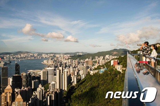 홍콩. © AFP=뉴스1