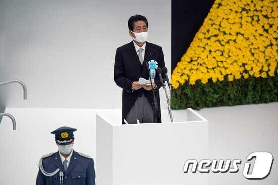 아베 신조 일본 총리. © AFP=뉴스1