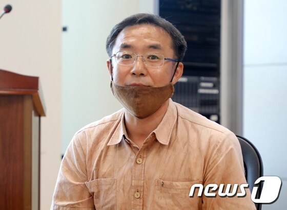 문영근 신임 제주서부경찰서장.2020.8.20 /뉴스1© News1 홍수영 기자