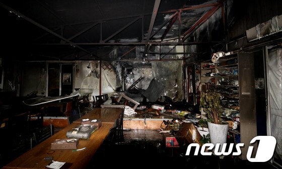 인천 부평구 음식점 화재 '720만원 피해'