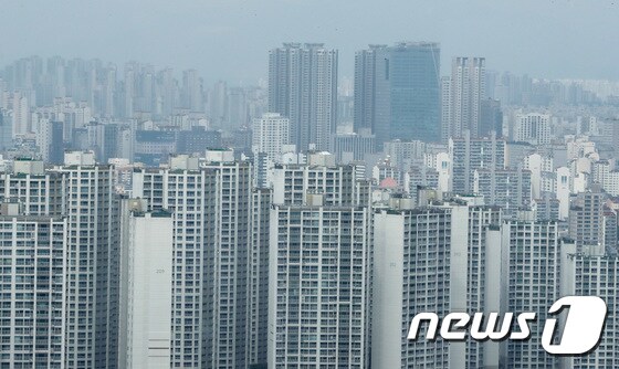 서울 시내 아파트 모습.(뉴스1 자료사진)© News1 이성철 기자