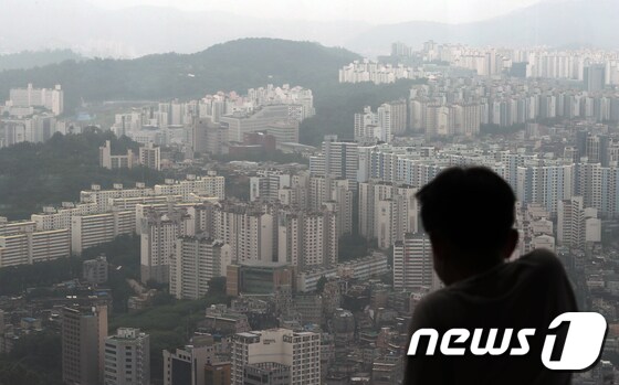 서울 아파트 모습. 2020.8.5/뉴스1 © News1 송원영 기자