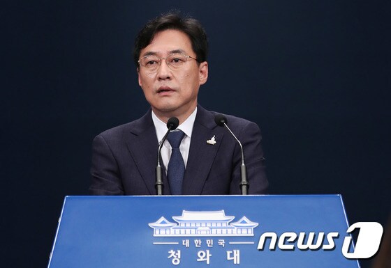 강민석 청와대 대변인. /뉴스1 © News1 박정호 기자