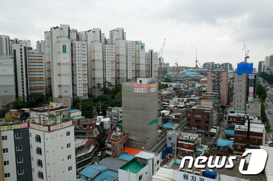 서울 강북권 아파트 단지 전경.(뉴스1 자료사진)© News1 안은나 기자