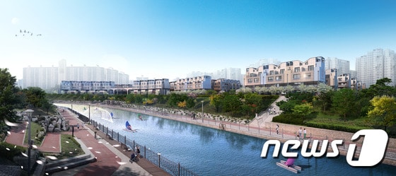 김포한강신도시 범양레우스 라세느 투시도© 뉴스1