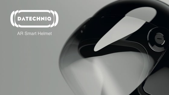 다테크니끄의 스마트 헬멧 (임형빈 대표 제공) © 뉴스1