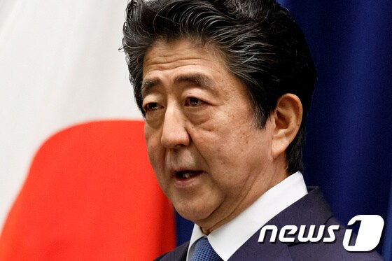 아베 신조(安倍晋三) 전 일본 총리. © 로이터=뉴스1