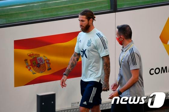 스페인 국가대표팀 수비수 세르히오 라모스.  © AFP=뉴스1